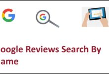 google reviews search by name